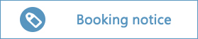 Booking notice